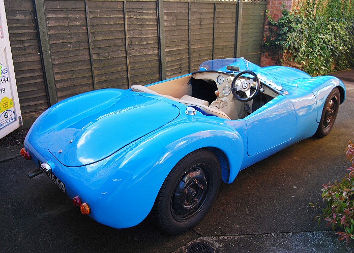 Jowett Jupiter with Nickri body fitted by Mike Smailes