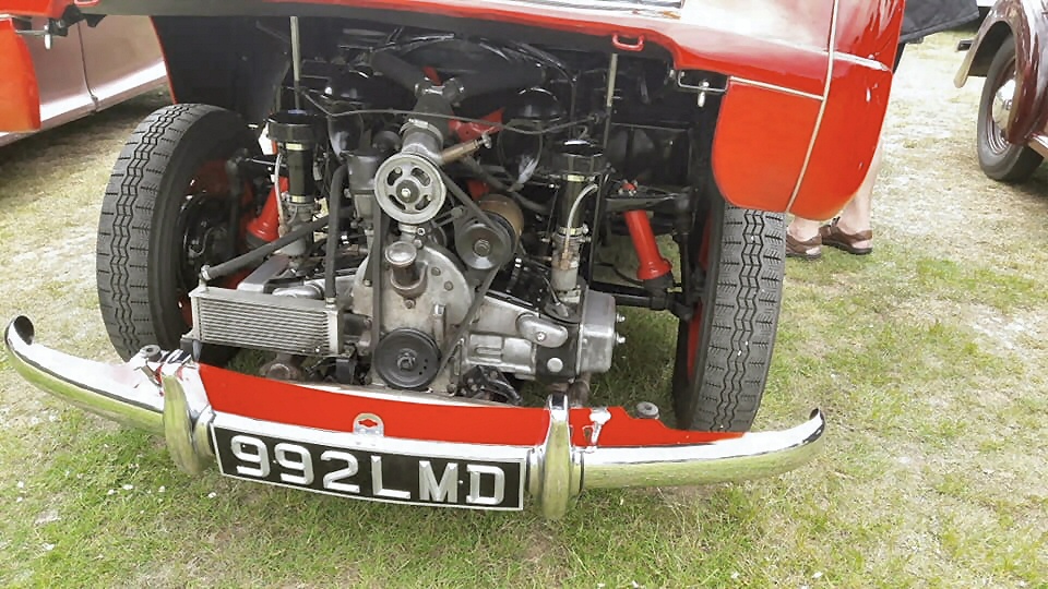 Jowett Jupiter engine bay