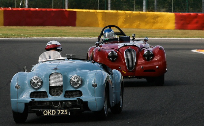 Jowett Jupiter at 2016 Spa historics