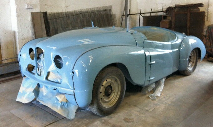 Jowett Jupiter in 2013 prepared for racing