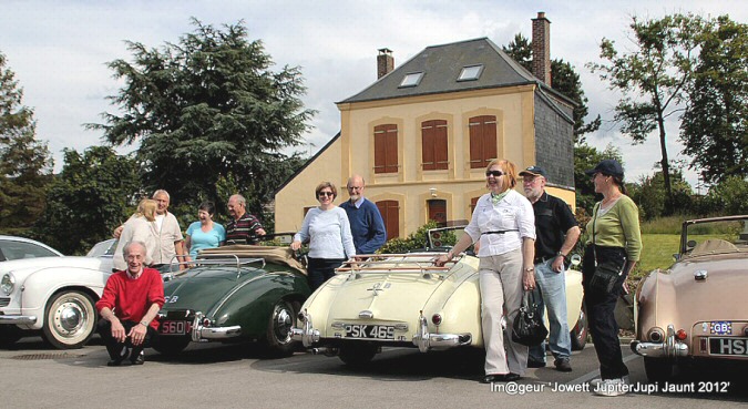 Jowett Jupiters at St valery sur Somme